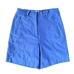 Jamie Sadock Shorts Womens 8 Light Purple Golf Pleated Pockets Casual Ou…